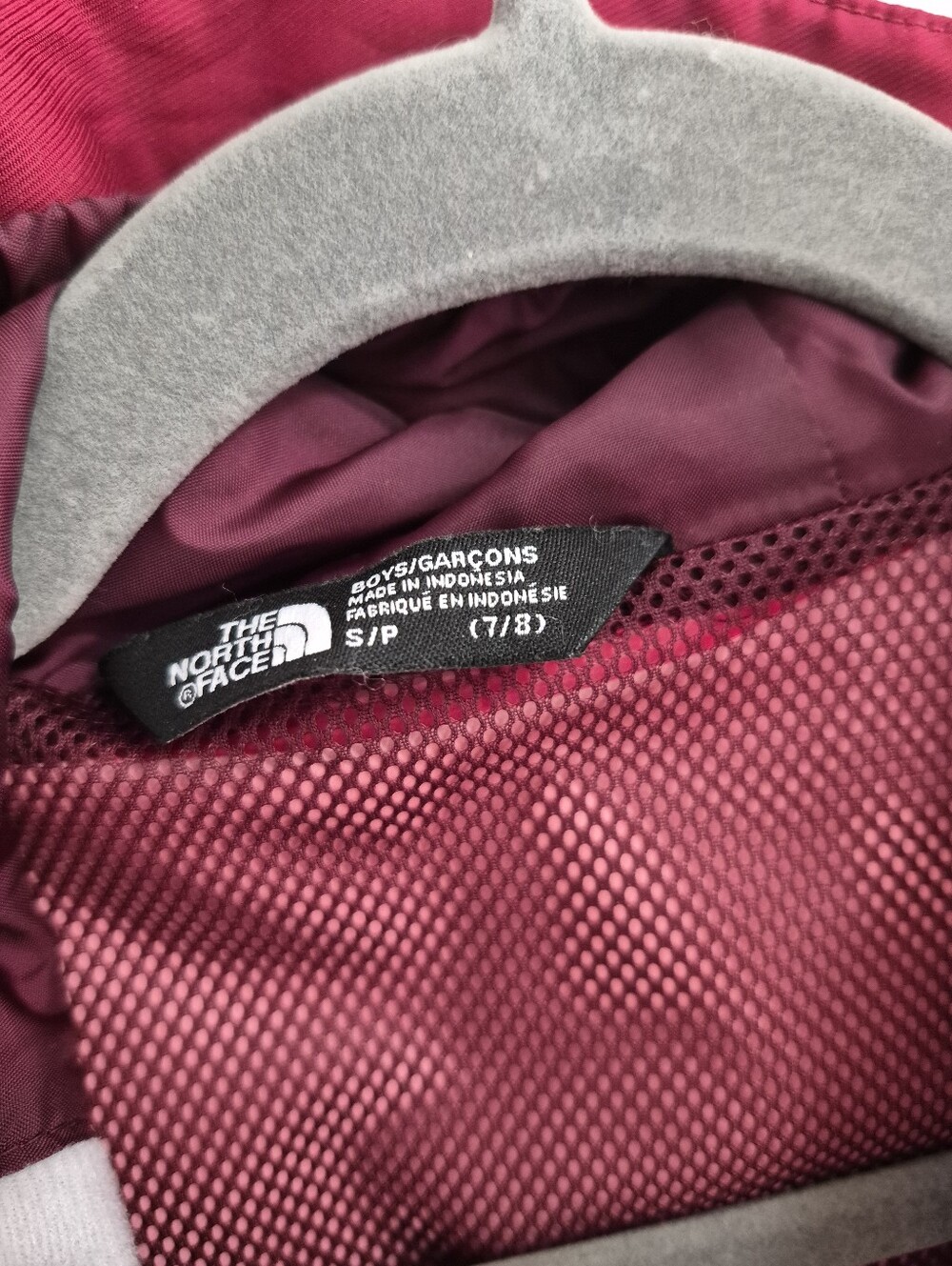 The North Face NWOT Boys Lightweight Jacket Hooded Rain Coat Size Small 7/8 - Picture 6 of 7